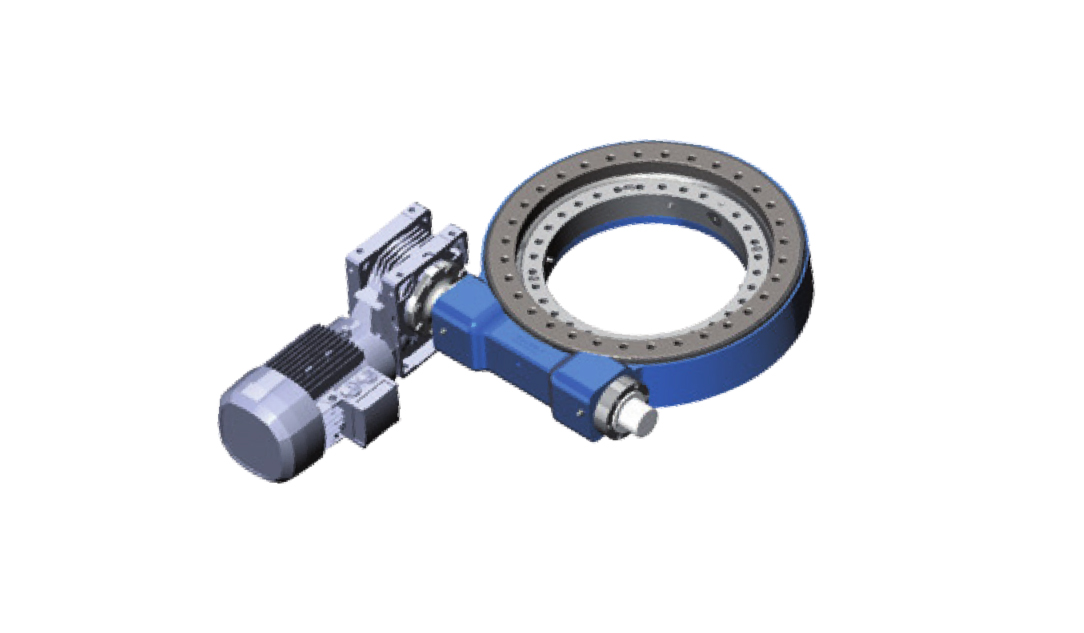 Swivel bearings with actuator